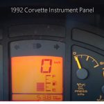 1992 Corvette Instrument Panel Overview