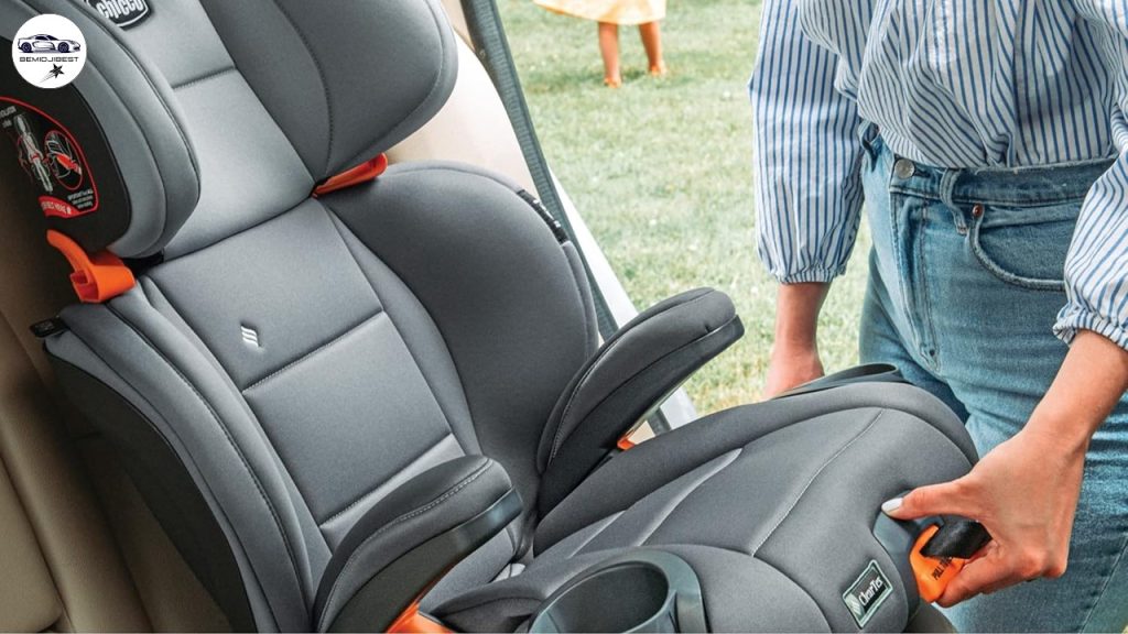 Chicco KidFit ClearTex Plus 2-in-1 Belt-Positioning Booster Car Seat
